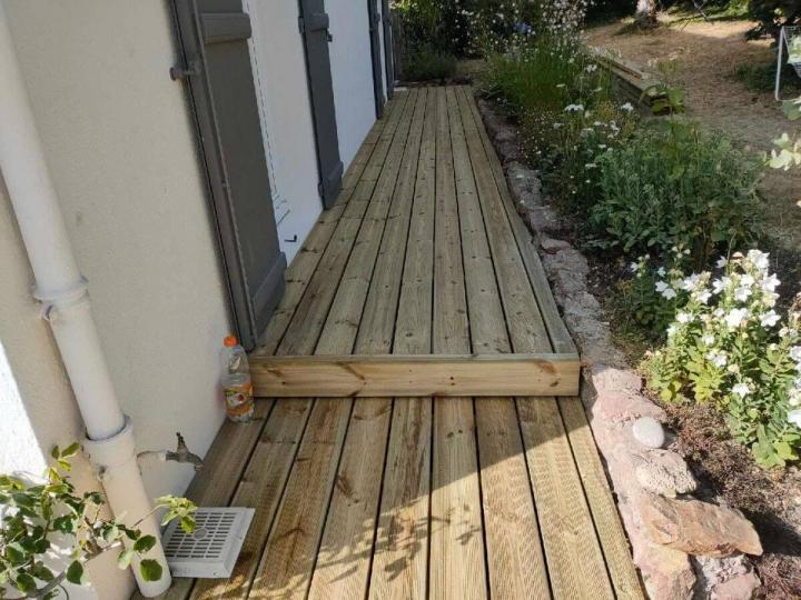 Travaux d’aménagement extérieur bois Calvados